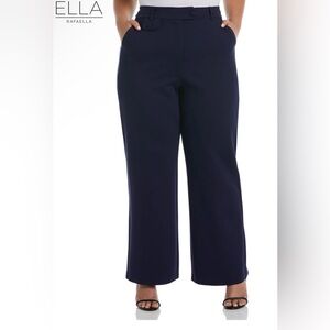 Wide Leg Ponte Trouser